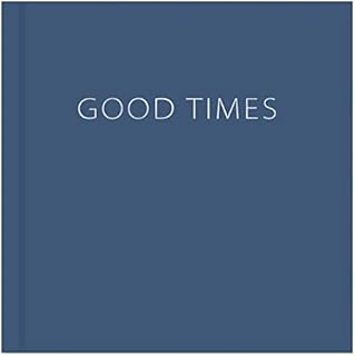 Good Times Blue Cover Design Photo Album Holds 200 Slip In Family 6" x 4" Photographs