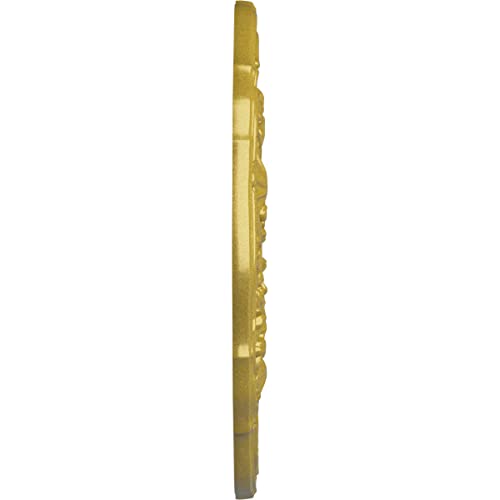Image of Ekena Millwork CM22CNRGS 22 OD x 1 1 /2 P Cornelia Ceiling Medallion (fits Canopies up to 4 inch), Rich Gold