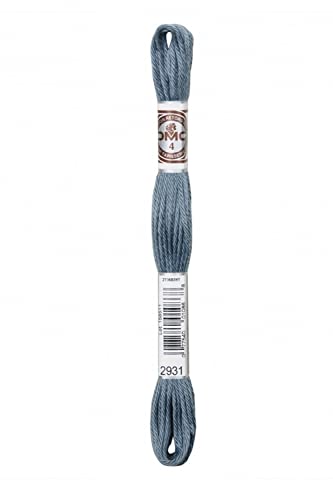DMC 2931 Fil à broder en coton doux pour travaux d'aiguille