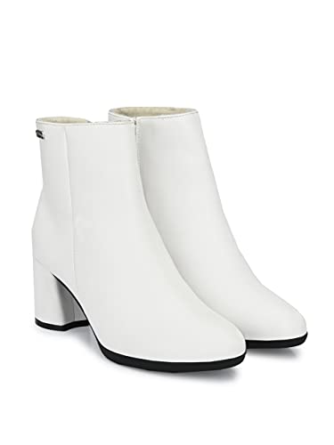 Image of Delize Womens Silver Ankle Boots 57010