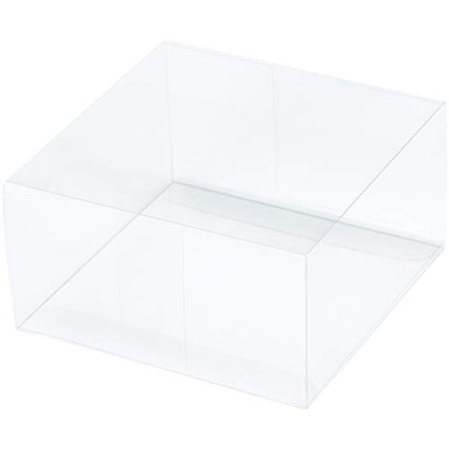 Amazon.co.jp: ギフト用クリアケース（透明保管ボックス）縦15横