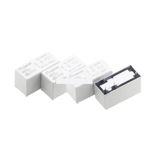 Relais interchangeable JQX HF115F SM-S-112DT 12VDC 5PIN à broches standardisées - 2