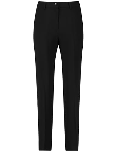 Gerry Weber 925010-71944-11000 Pantalones de Traje, Negro, 42 Mujeres