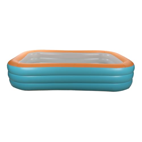 EMUKOEP Piscina Inflable para Niños, Piscina No Tóxica para Nadar para Niños, para Bañarse y Sumergirse de Forma Segura en Casa (A.Tam/Dhaft)