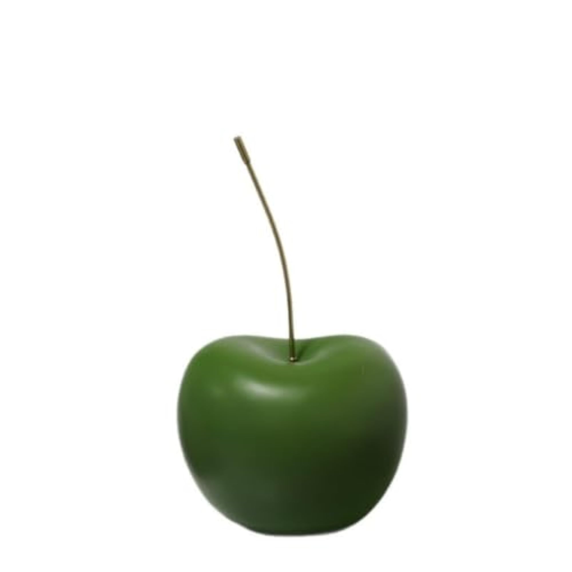 Glossy Cherry Ornament Sculptural Cherry Sculpture for Tabletop