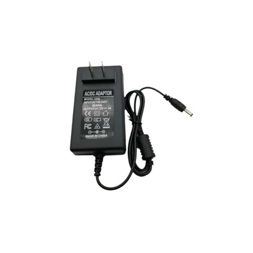 Adaptateur secteur 12V5A avec écran LCD de contrôle précis pour appareils 12V4A