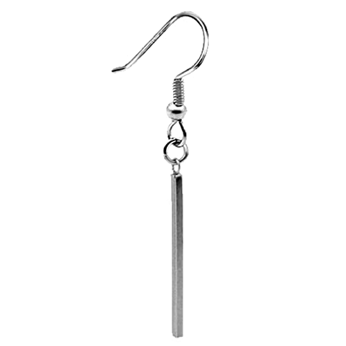 �X�e�����X�o�[�X�e�B�b�N�s�A�X (�`���[���̒���)20mm �t�b�N 1�̔� �Ў��p �V���o�[ �_ �l�p�� �����O �X�N�G�A SE734/20