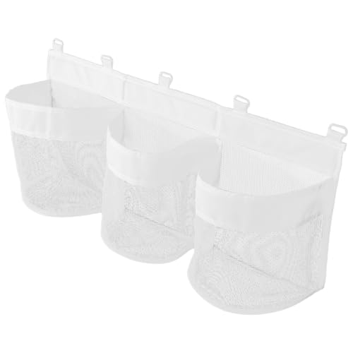 Organisateur suspendu jouets de bain HANABASS, 5 filets multi-compartiments de grand volume - 8