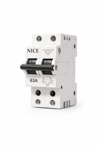 Image of Series 63 Ampere Dual Pole Change Over Switch 63 Amp MCB for Home, Office, Hospital, Factoy NO14