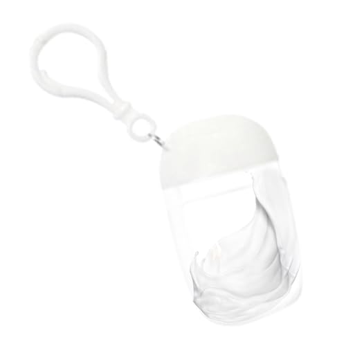 Botellas Recargables De Viaje,Botella Dispensadora con Llavero | Botella portátil diseño de 30 ml | Botellas de Viaje herméticas para Lavado de Manos, loción limpiadora, tónico, Gel de