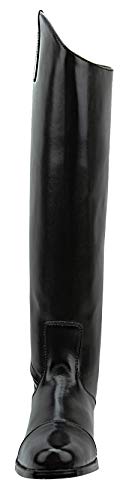 Mens Man Stirling Dress Dressage Boots with Back Zipper Riding English Equestrian Black2