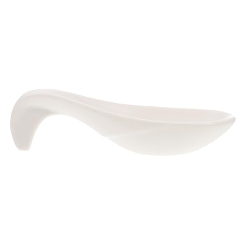 Baluue 製クリエイティブキャビアスプーン 黒トリュフ用小型ソーススプーン 箸置き兼用 で健康的な食卓に適した多機能調理器具