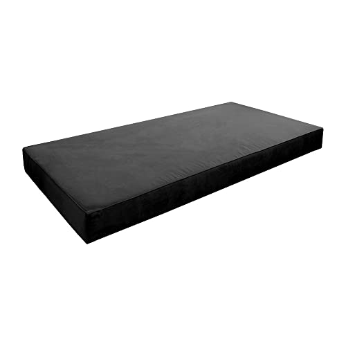Cover ONLY Twin-XL Same Pipe Velvet Indoor Daybed Mattress 80