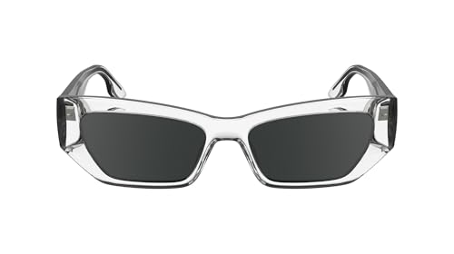KARL LAGERFELD Unisex Adult Sunglasses KL6160S - Crystal with Solid Smoke Lens