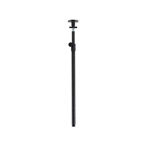 Doshisha NOADD-P60J Luminous Steel Rack Parts, Pole, Black, Product Size (W x D x H): Approx. 24.4-39.4 inches (62-100 cm)