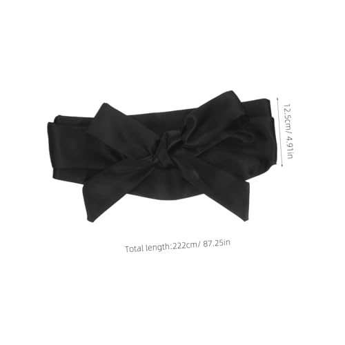 Solid Color Dress Sash for Women Elegant Waist Belt for Parties Banquets and Special Occasions Comfortable Tie Belt for Dresses for Mom Wife2