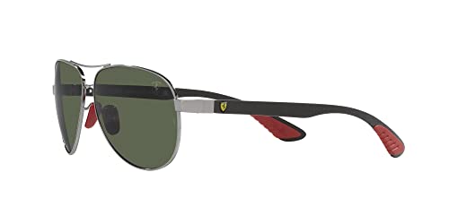 Image of Ray-Ban womens Rb8331m Scuderia Ferrari Collection Aviator Sunglasses