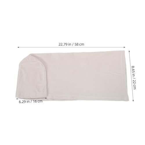 Housse accoudoirs velours extensible Uonlytech pour canapé et fauteuil