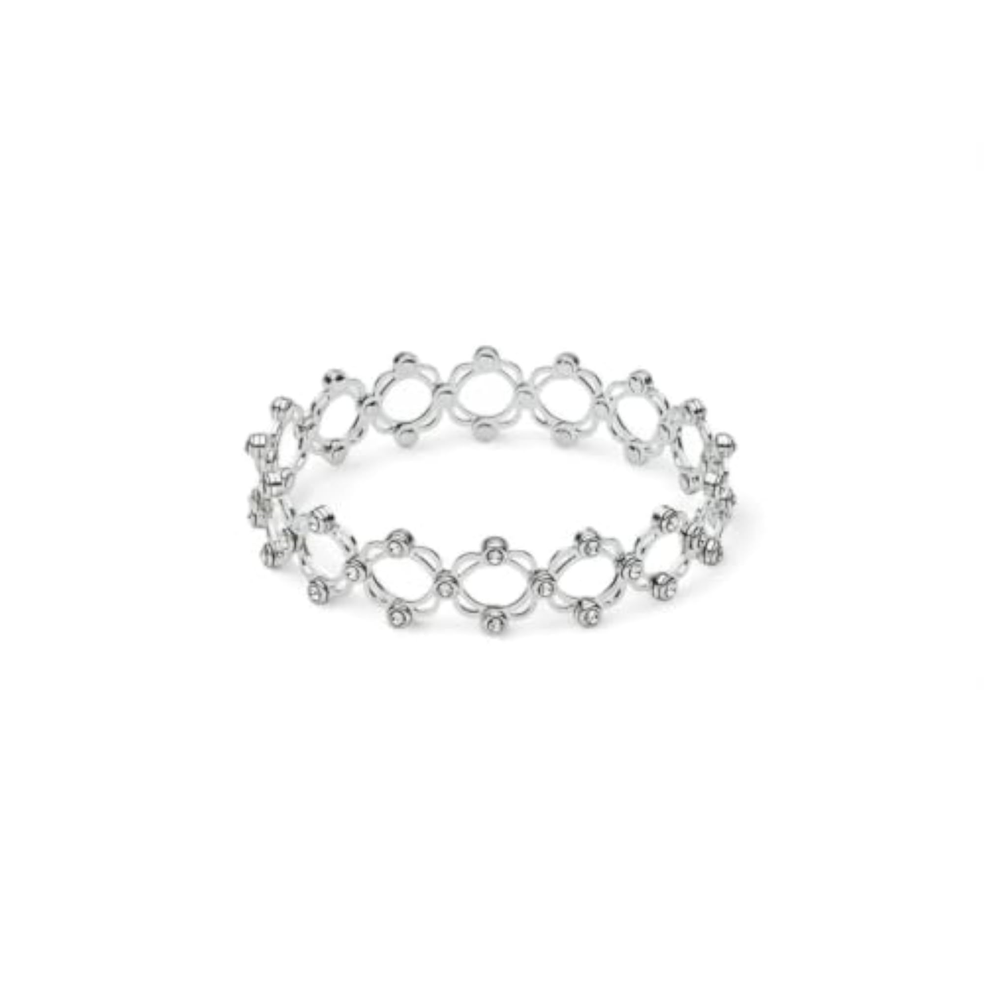 Women's 925 Sterling Silver Ring Cum Bracelet