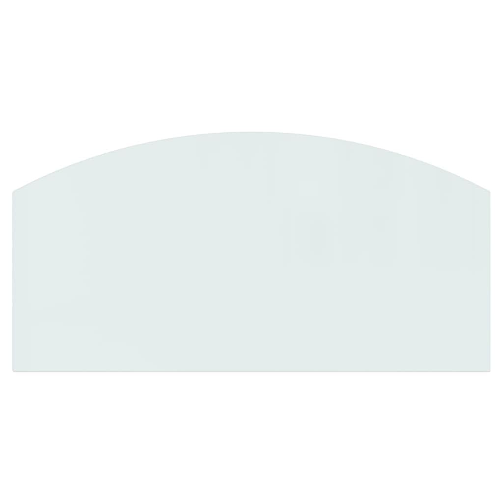 Plaque en Verre pour Cheminée, Tapis de Cheminée Plaque de Protection Anti Feu Plaque de Verre pour cheminée 120x60 cm