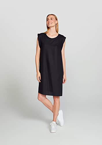 Vestido Básico Curto Sarjado Com Amarração
