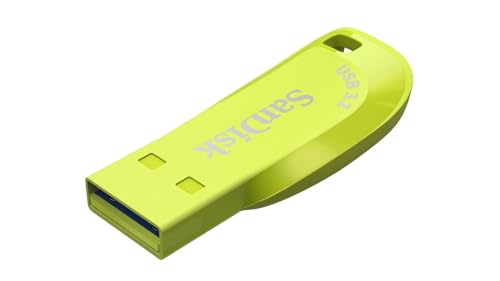 Image of SANDISK Ultra Shift 128GB, USB 3.2 Gen 1, Flash Drive, 100MB /s R, Pendrive, Evening Primrose (SDCZ410-128G-I35EP)