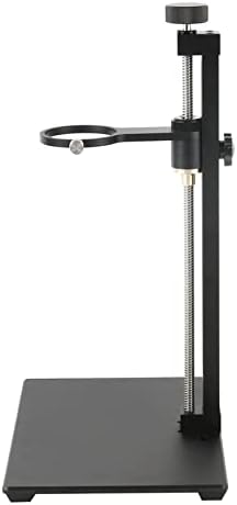 Mini Aluminum Alloy Video Microscope Camera Stand Table Holder Bracket 50mm Focusing Bracket C Mount Lens for HDMI USB Camera (Color : Blue)