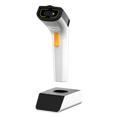 NetumScan Automatischer 1D/2D-Barcodescanner – drahtloses Bluetooth und Wi-Fi QR-Code-Reader mit TCP/UDP Unterstützung für POS-Lagerverwaltung kompatibel mit Computer, Tablet, iOS und Android