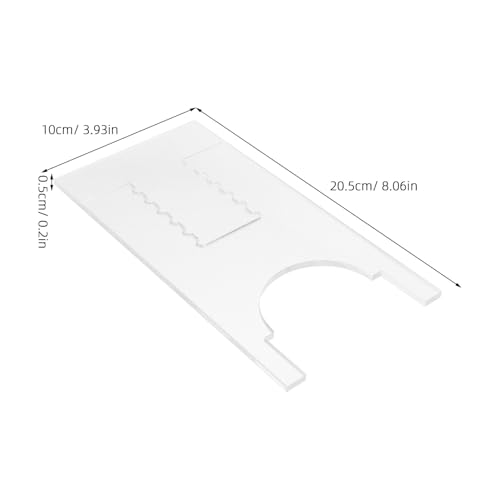 Topes acrílicos para sofá cama: evite golpes en la pared con este kit ajustable invisible 2