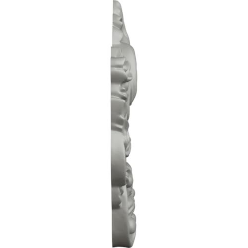Lampe de fleur drop Ekena ornement de plafond grand format suspendu blanc