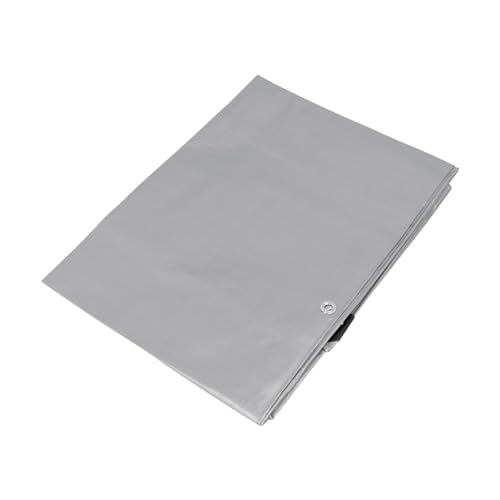 TRUPER LT-152 Reinforced Gray Tarps, 7.5 oz/yd2 4.9x6.6Ft (1.5x2m)