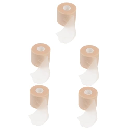 FOMIYES 5 Rolls Sports Tape Wristbands Climbing Tape Wrists Hands Tape Bandage Athletic Sports Bandage Sports Wrist Tape Gloves for Bathing Wrist Tape Sponge