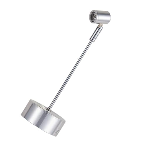 ORFOFE Foco LED para Exhibiciones Luz de Interior con Batería Diseño Moderno y Elegante Luz Blanca Fácil Encendido Táctil para Vitrinas y Decoración Color Aleatorio Color Aleatorio
