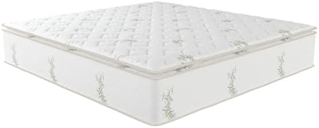 Signature Sleep 13" Hybrid Coil Mattress, King, White
