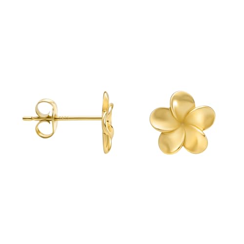 Clou d'oreille en forme de fleur argent 925 idéal pour offrir en cadeau