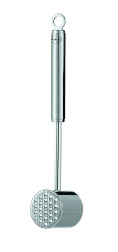 RÖSLE Marteau à Viande - Maillet Professionnel pour Attendrir la Viande - Acier Inoxydable 18/10 - Très brillant/mat - Passe au lave-vaisselle