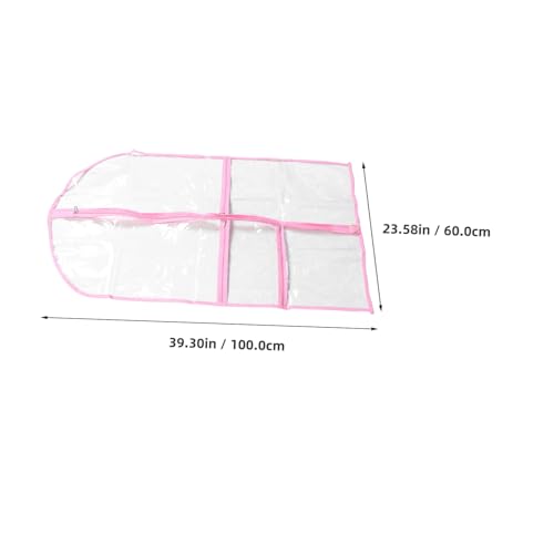 Homoyoyo Garment Bag for Dancers Boys and Girls Dance Dress Protector Clothing Covers Pockets2
