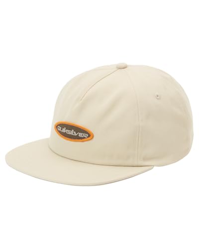 Quiksilver Locked - Gorra con Ajuste Posterior a Presión - Hombre - Beige.
