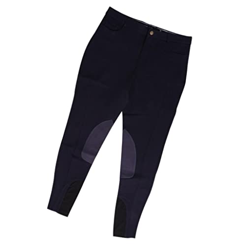Pantalon d'équitation tissu épaissi genoux pour entraînement équestre unisexe