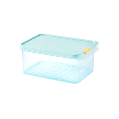 Image of LocknLock Freezer Fit Plastic Freezer Containers | Stackable Food Storage for Meal Prep | Microwave & Dishwasher Safe | BPA Free Freezer Container with Lid, 1.65L