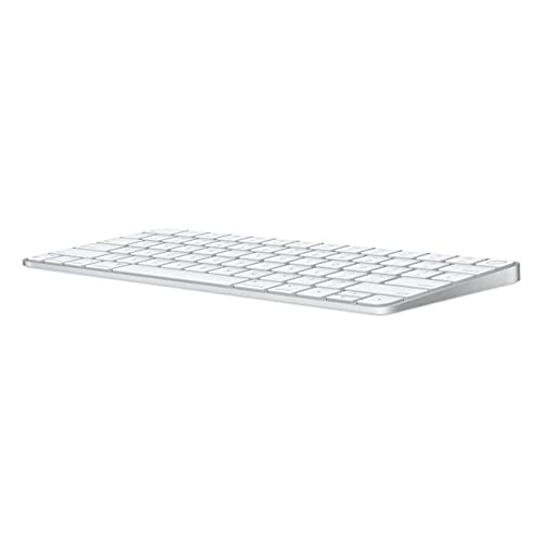 Image of Apple Magic Keyboard with Touch ID (for Mac Computers with Apple Silicon) - Arabic - Silver (Renewed)