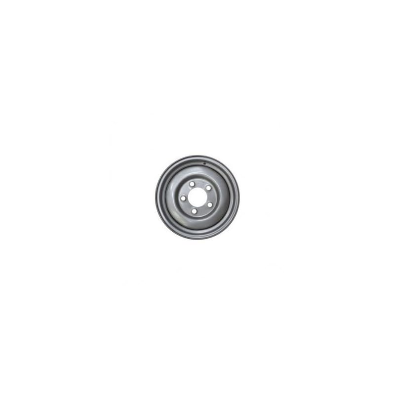 Jante de Remorque 14 Pouces - 5.00J14 - Entraxe 4 Trous 140 mm - Déport ET0 - Acier Gris Haute Résistance - Jante de Rechange Premium pour Remorque Bagagère et Utilitaire - Longue Durée