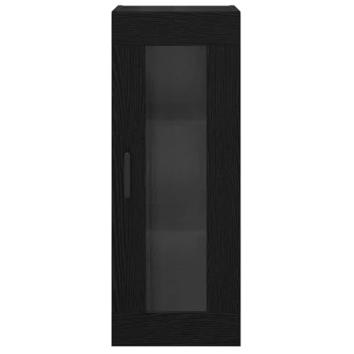 Armario de madera para ahorrar espacio con puerta de cristal para baños y estancias pequeñas 7