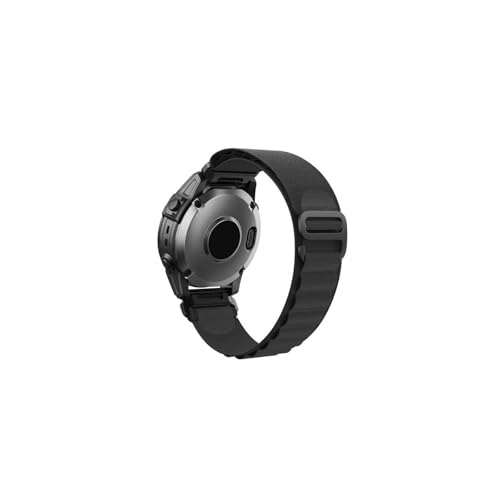 ���d�� Garmin Fenix 8 Pro 51MM �p�̃o���h �i�C�����f�� �r���v�x���g�����p �x���g �ւ��x���g �Y��� �}���`�J���[ �ȒP���� ���߉\[dm-24nx1413][�u���b�N]