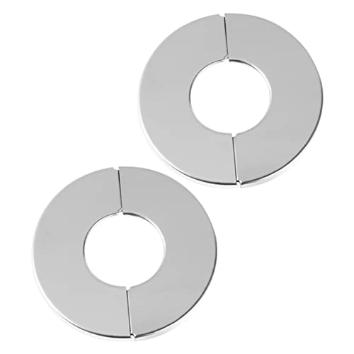 Couvercle mural inoxydable flange pour masquer trou de drain et valve - 6
