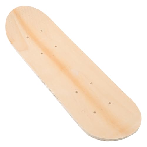 Kisangel Patineta Sin Terminar Arce para Tabla De Skate para Pintar y Decorar DIY para Jóvenes