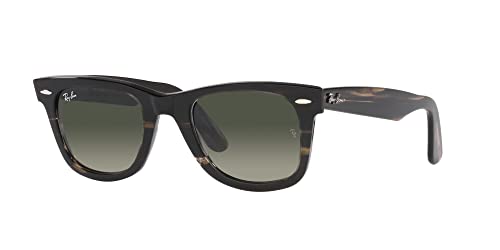 Image of Ray-Ban Rb2140f Original Wayfarer Low Bridge Fit Square Sunglasses for Men for Women