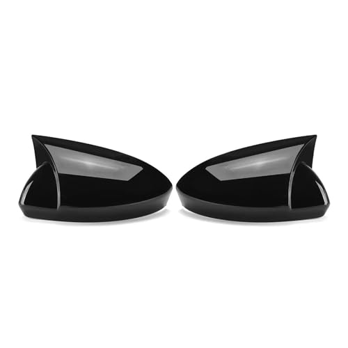 Coques Rétroviseurs Clio 5 Mk5 Noir Brillant Remplacement Rétroviseur 2019-2025