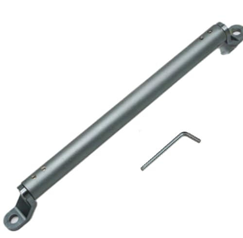 (エスネット) バイク オートバイ 用 クランプバー 拡張 ブラケット バー ミラー 太さ 2cm 長さ 34cm から 54cm モニター ガンメタ