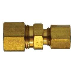 18082 Reducing Union, 5/8 in Compression x 3/8 in Compression, Brass (2 Pack)